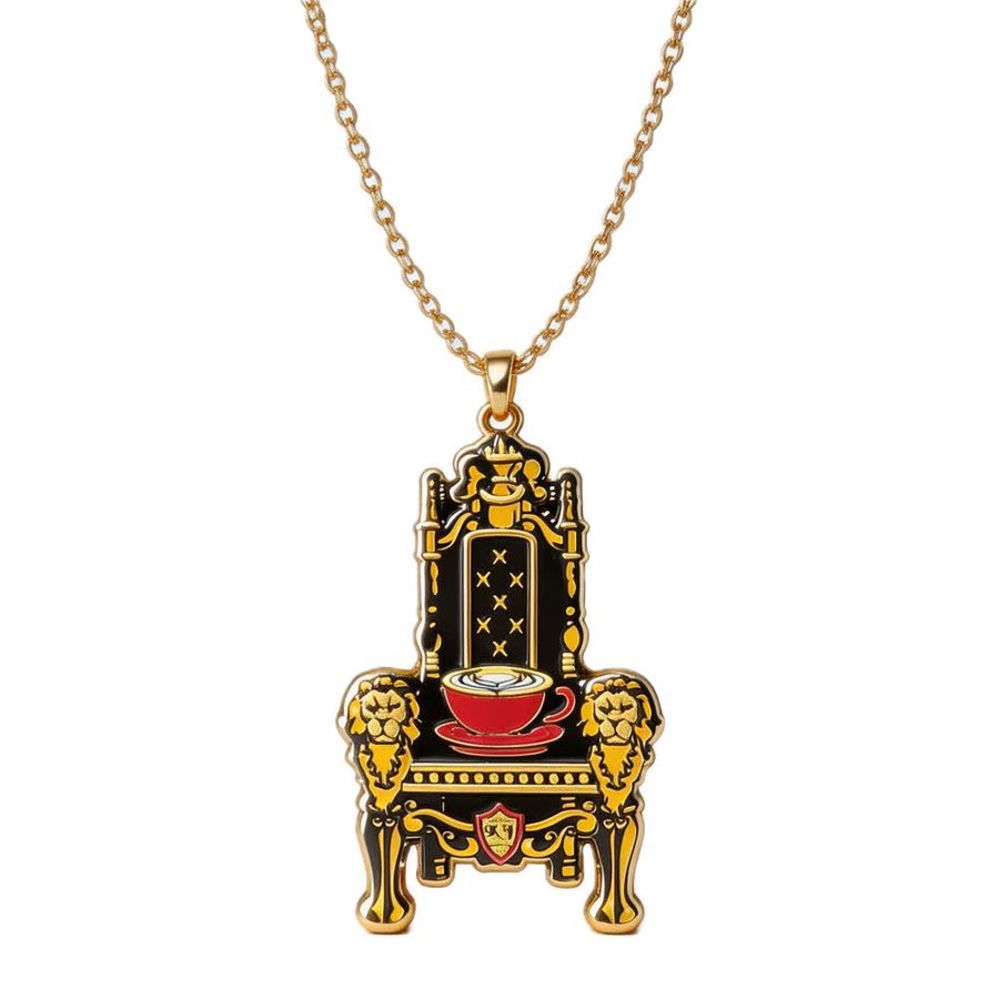 Hard Enamel Charm Necklaces - Custom T-Shirt Today