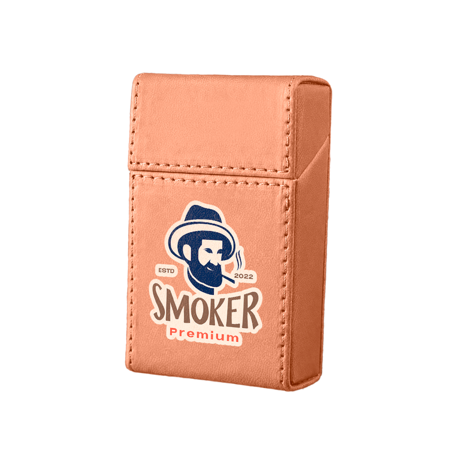 Flip Top PU Leather Full Bag Cigarette Cases - Custom T-Shirt Today