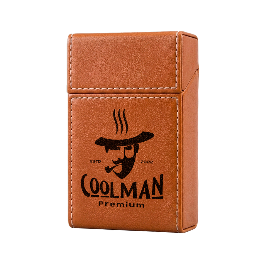 Flip Top PU Leather Full Bag Cigarette Cases - Custom T-Shirt Today