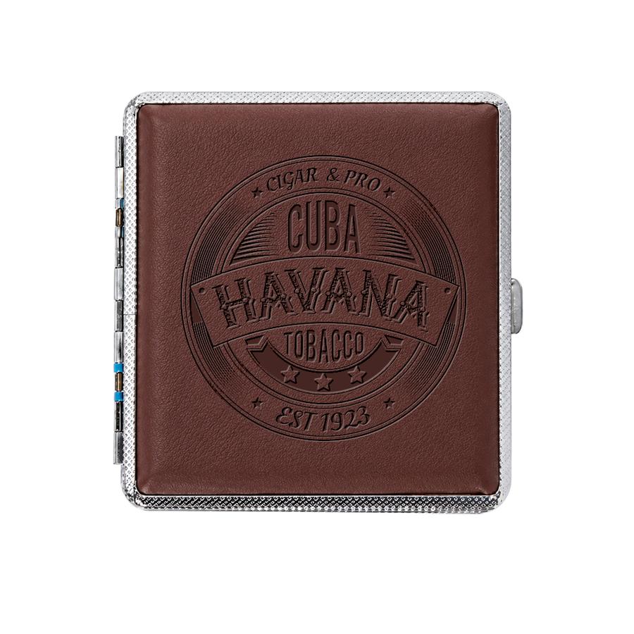Leather Grain Metal Cigarette Cases - Custom T-Shirt Today