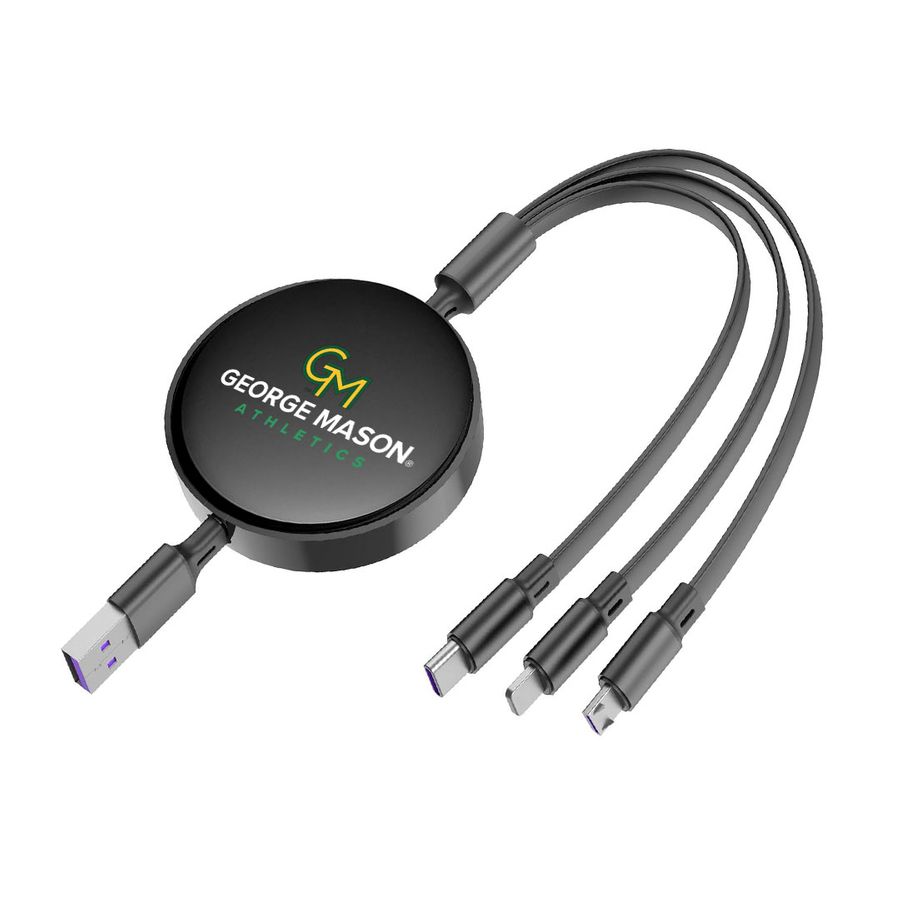 Soft Silicone 3-in-1 Charging Cables - Custom T-Shirt Today