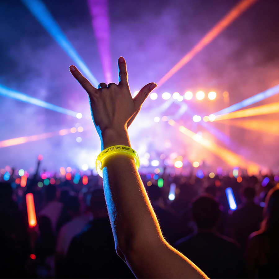Custom Acrylic Glow Bracelets - Custom T-Shirt Today