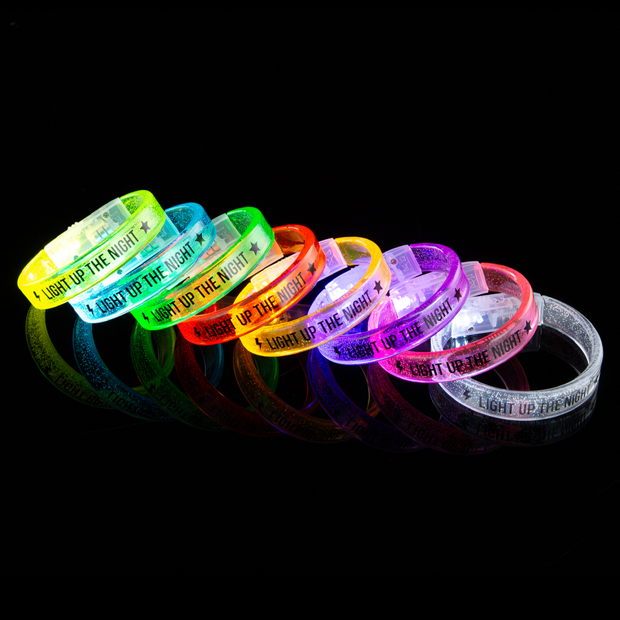 Custom Acrylic Glow Bracelets - Custom T-Shirt Today