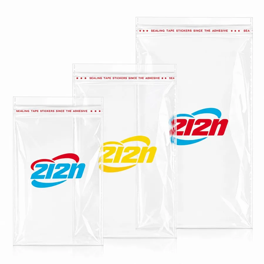 Resealable Clear Poly Bags - Custom T-Shirt Today