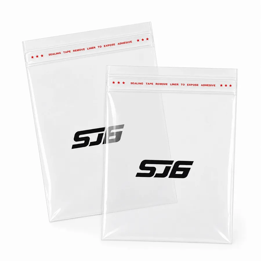 Resealable Clear Poly Bags - Custom T-Shirt Today