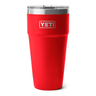 YETI Rambler 30 OZ Stackable Cup w/ MagSlider Lid - Laser Engraved Rescue Red