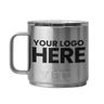 YETI Rambler 14 OZ Stackable Mug w/ MagSlider Lid - Laser Engraved 